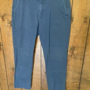 J. Crew Men's Deep Blue Khakis